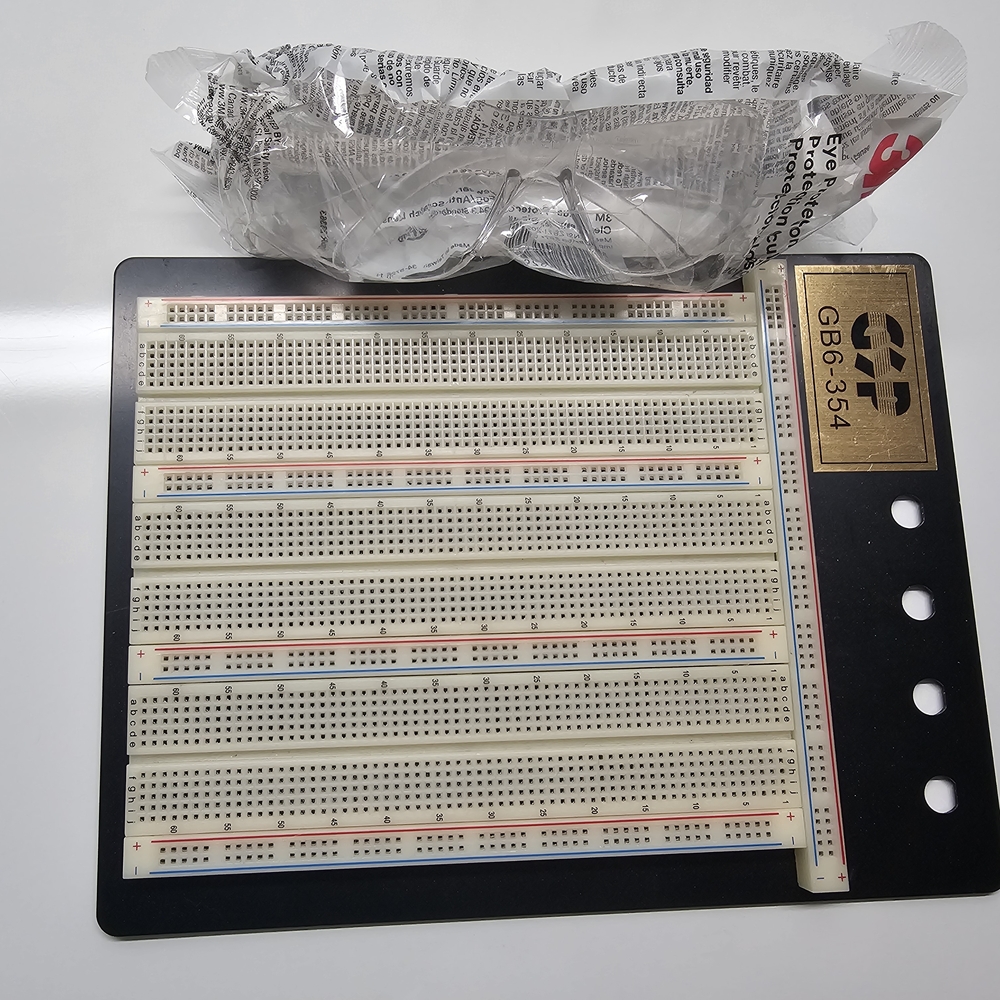 Breadboard And Glasses